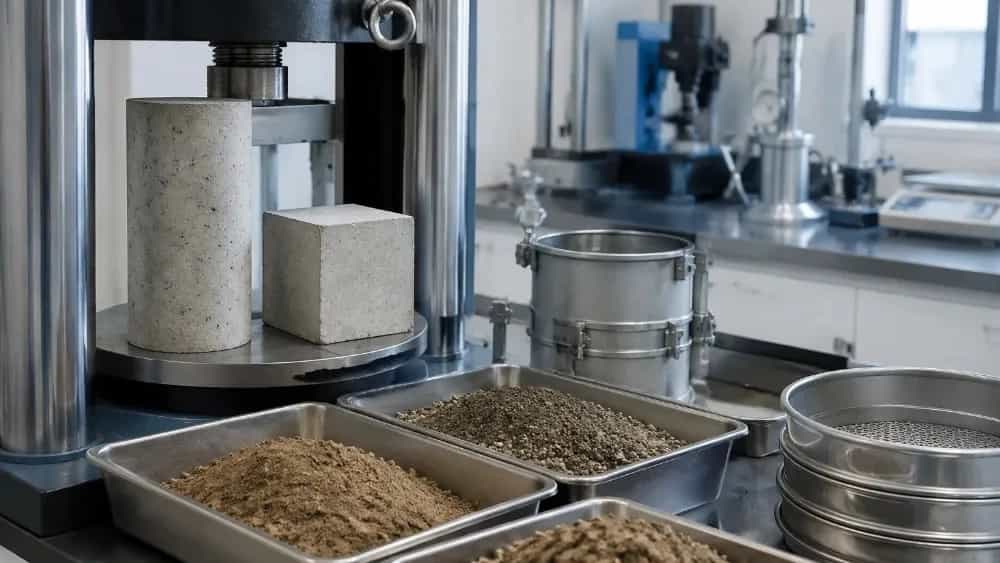 بهترین آزمایشگاه خاک و بتن در سرخ‌رود و محمودآباد
